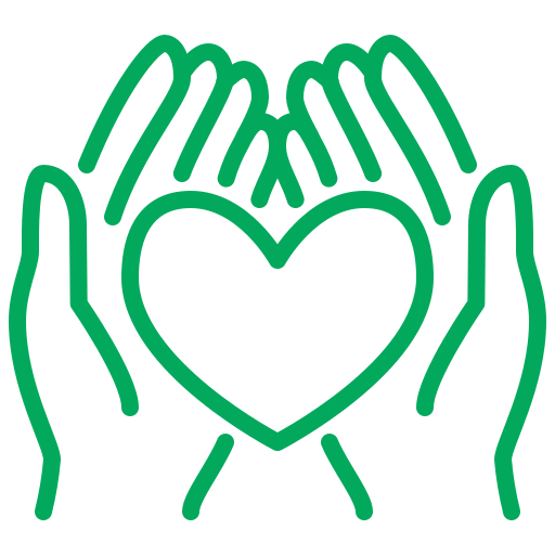 icon- Care and compassion powered by organisations